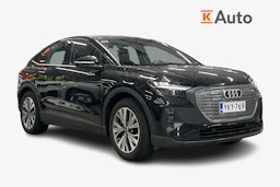 musta Audi Q4 e-tron 2022 kuva 1.