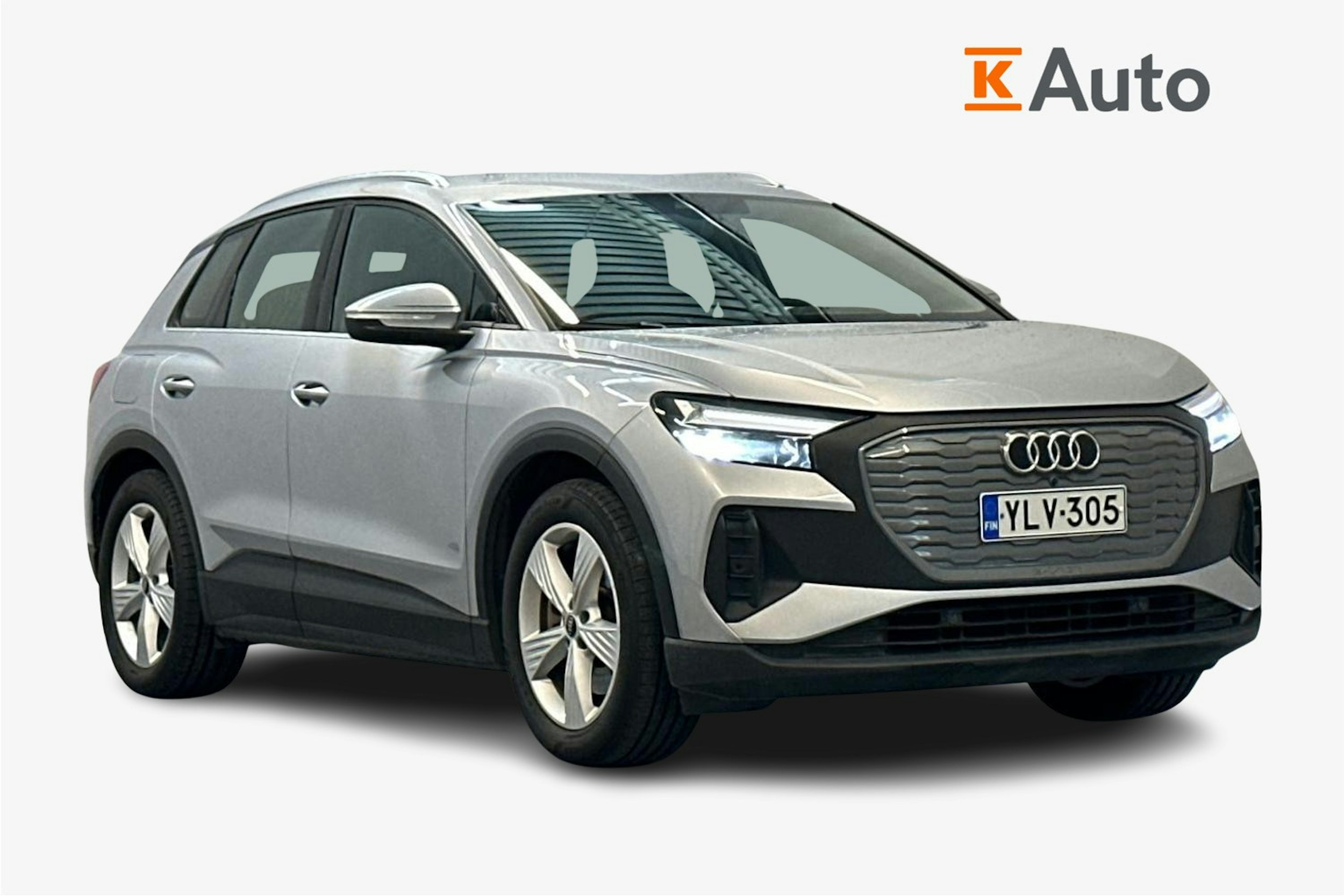 harmaa Audi Q4 e-tron 2022 kuva 1.