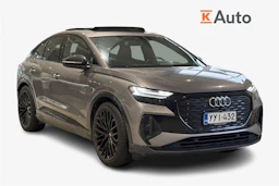 harmaa Audi Q4 e-tron 2022 kuva 1.