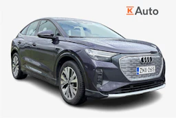 met. vihreä Audi Q4 e-tron 2022 kuva 1.