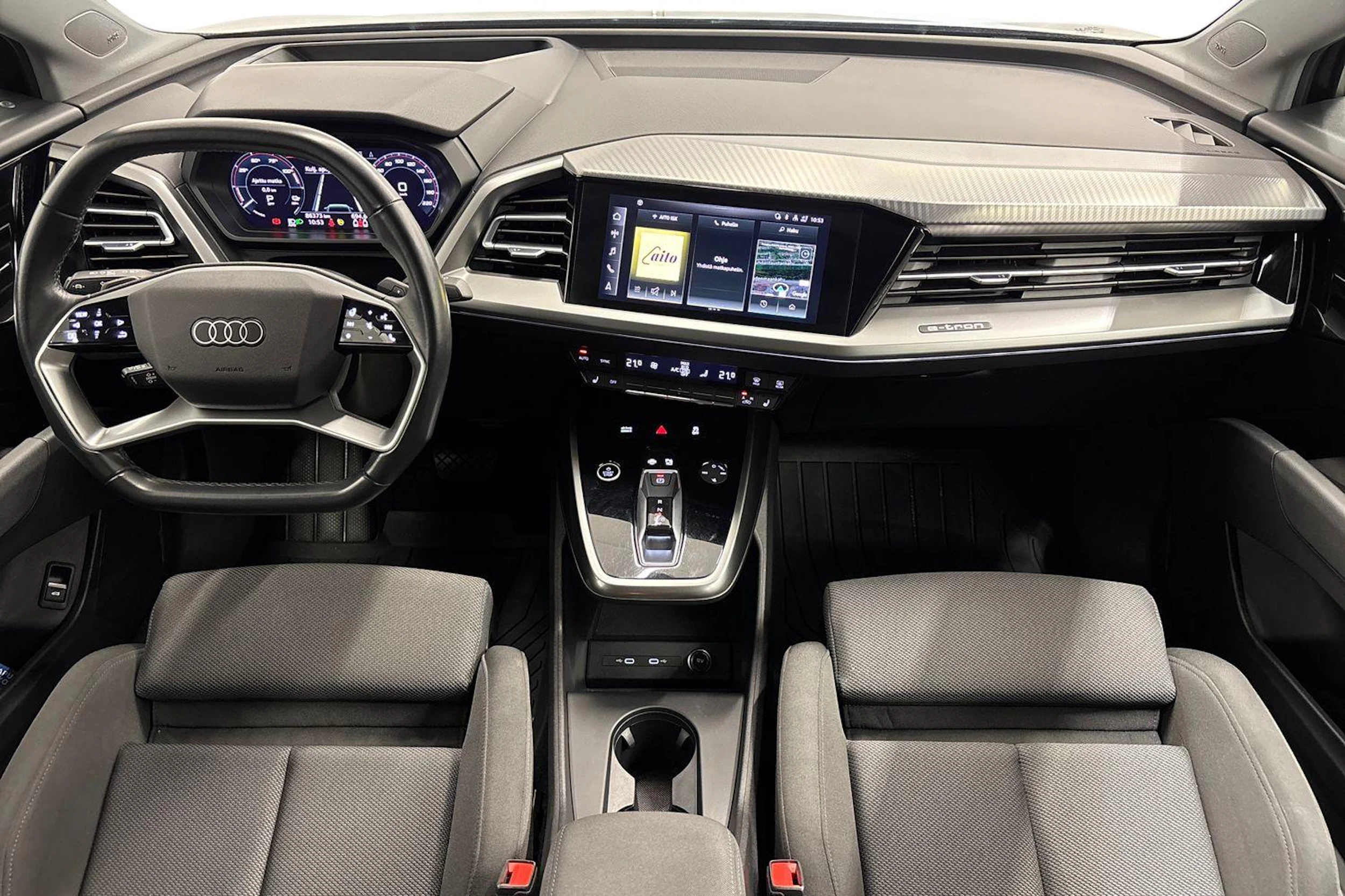 met. vihreä Audi Q4 e-tron 2022 kuva 7.