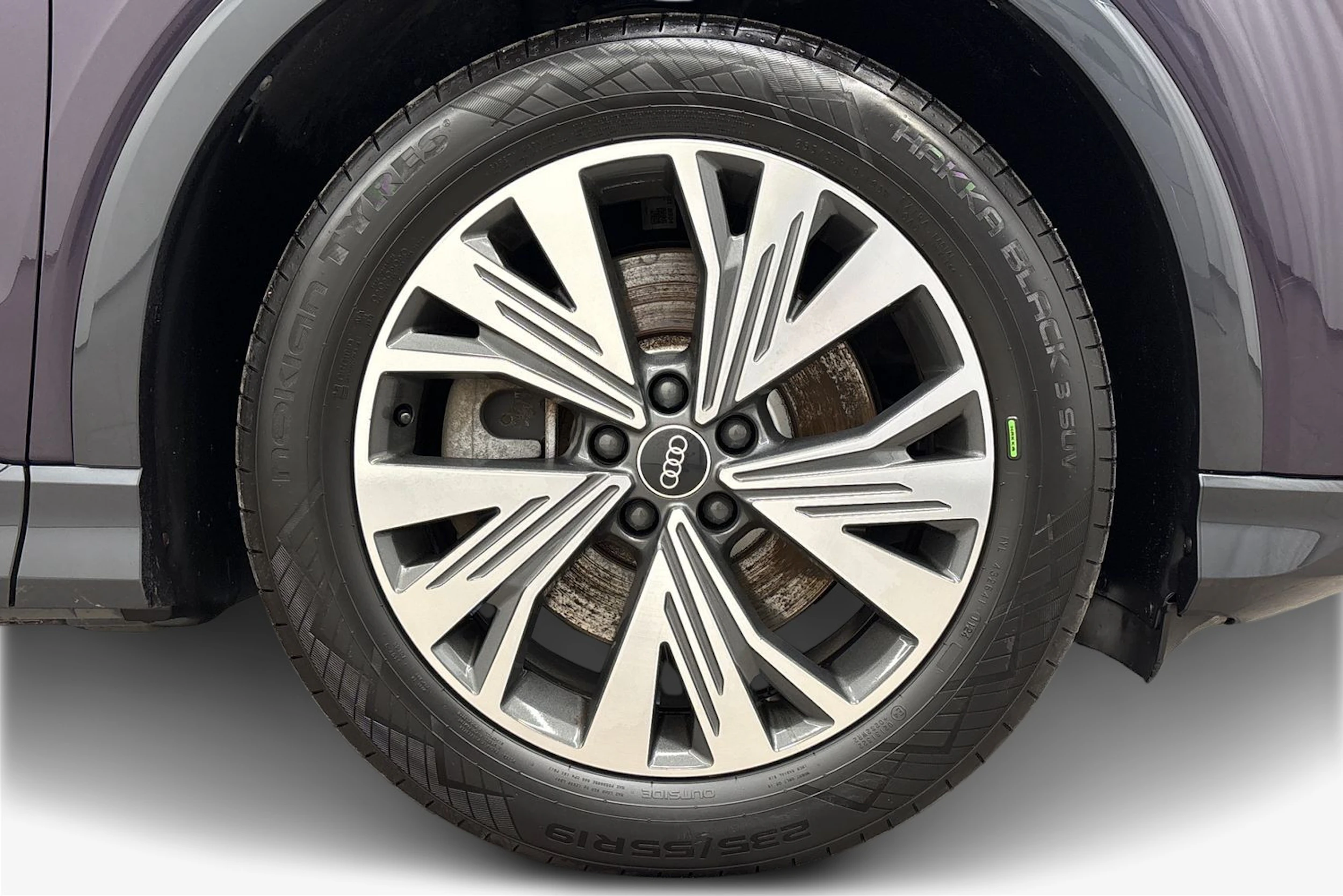 met. vihreä Audi Q4 e-tron 2022 kuva 9.