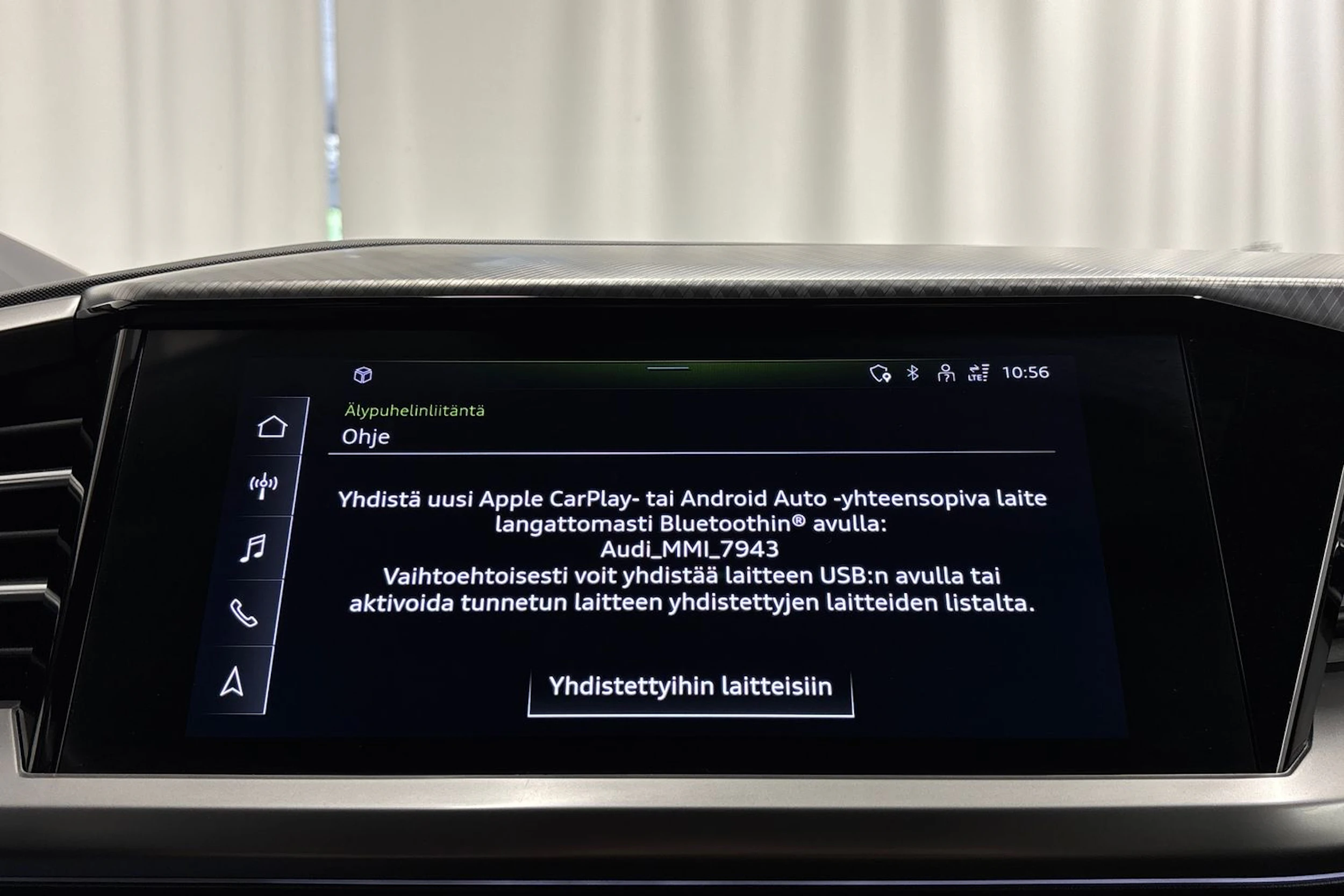 met. vihreä Audi Q4 e-tron 2022 kuva 22.