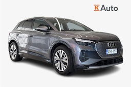 harmaa Audi Q4 e-tron 2022 kuva 1.