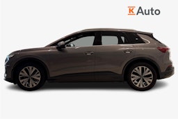 harmaa Audi Q4 e-tron 2022 kuva 6.