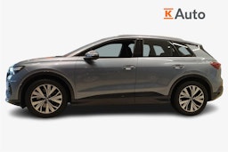 Sininen Audi Q4 e-tron 2022 kuva 6.