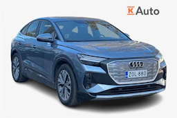 sininen Audi Q4 e-tron 2022 kuva 1.