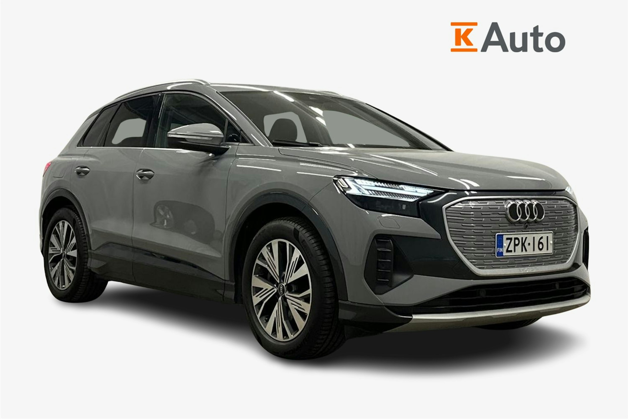 harmaa Audi Q4 e-tron 2022 kuva 1.