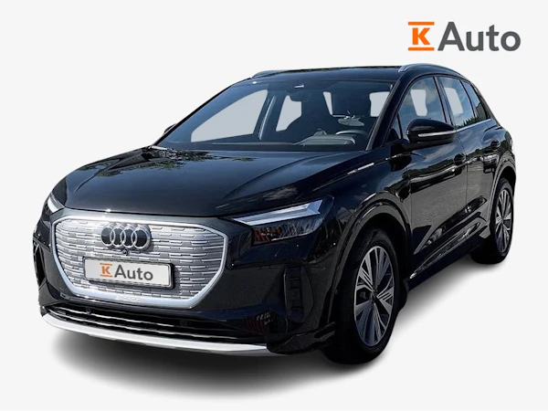 Audi Q4 e-tron 45 e-tron quattro | Ennakkomyynnissä | Mythos-musta metalliväri |