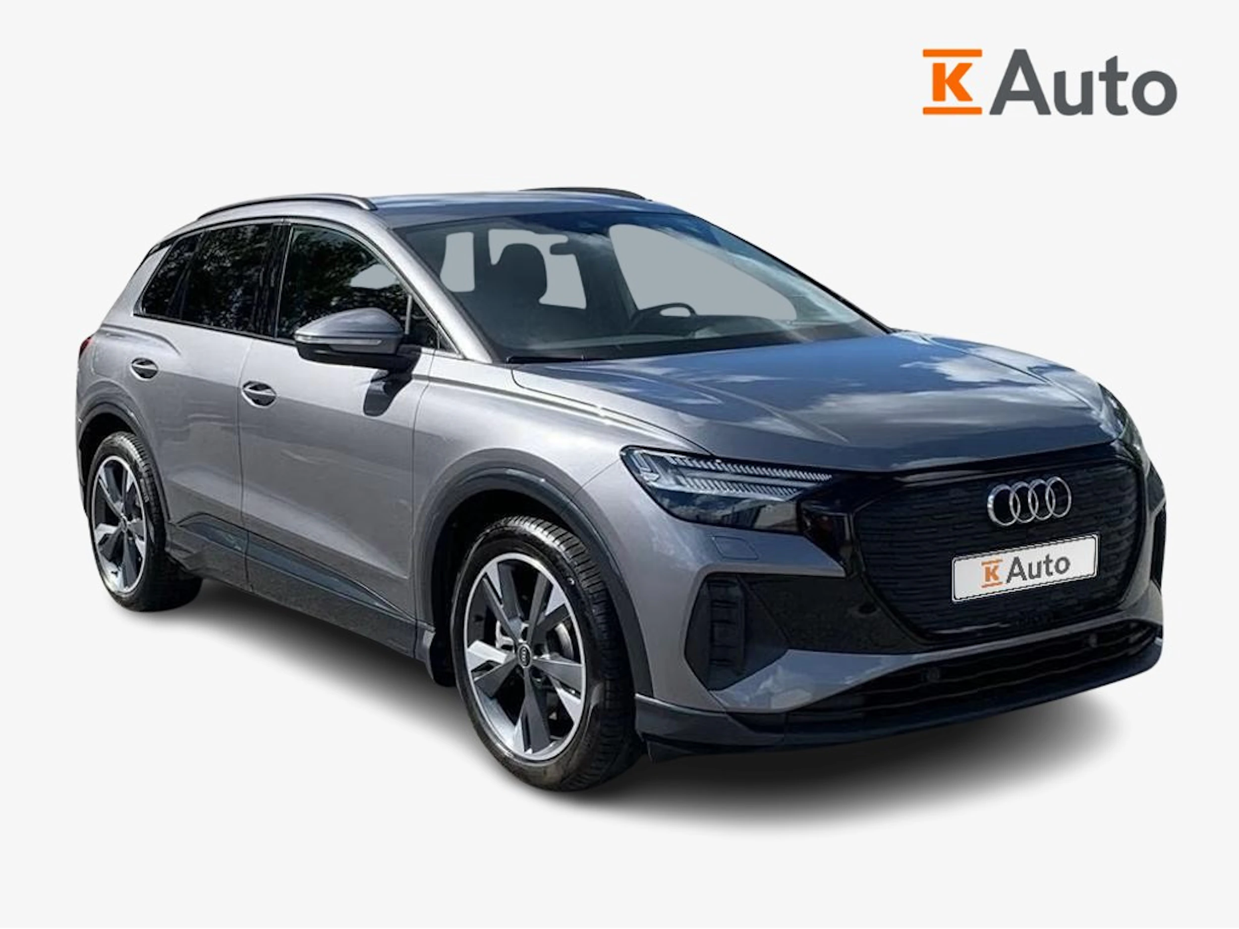 harmaa Audi Q4 e-tron 2023 kuva 1.