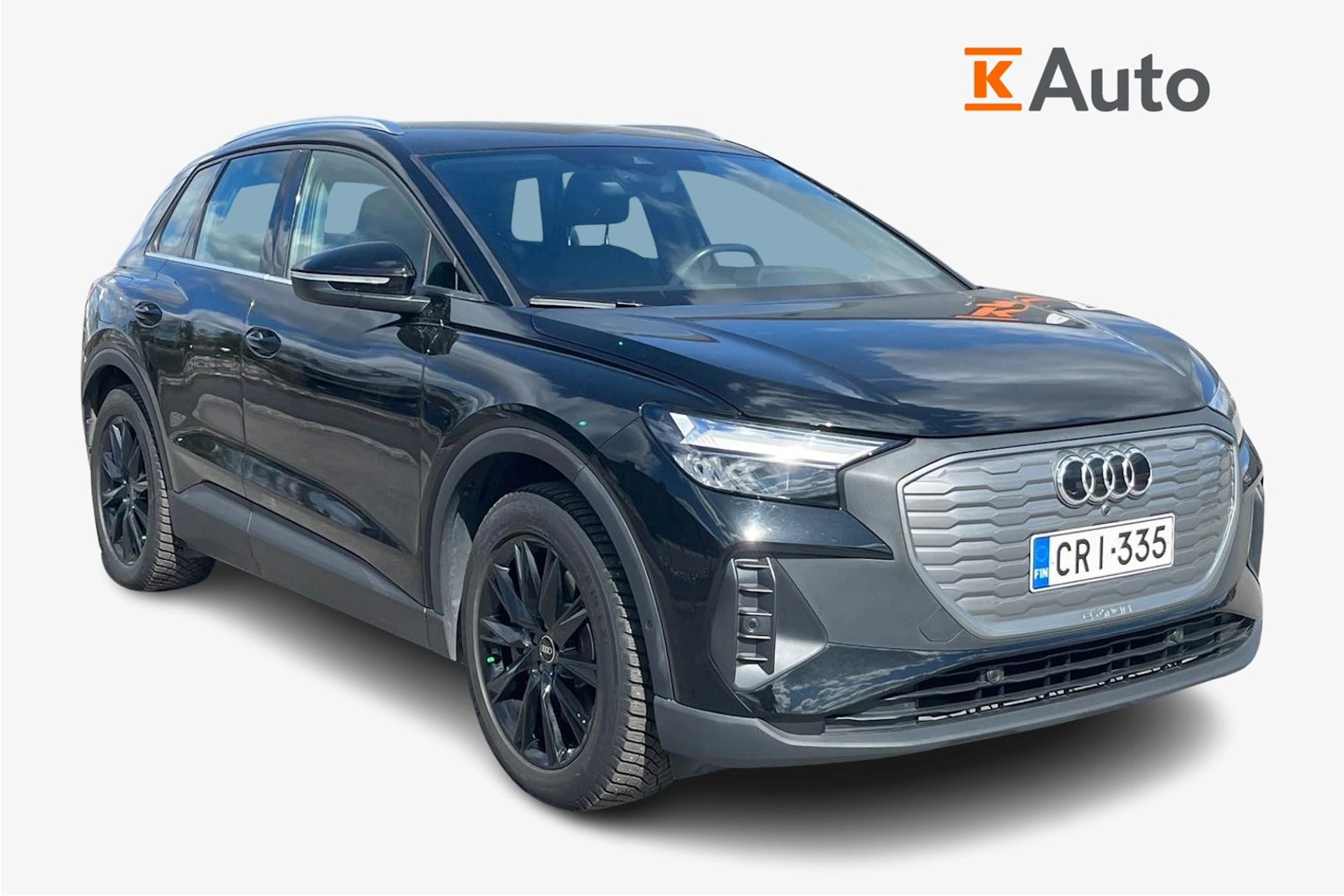 musta Audi Q4 e-tron 2023 kuva 1.