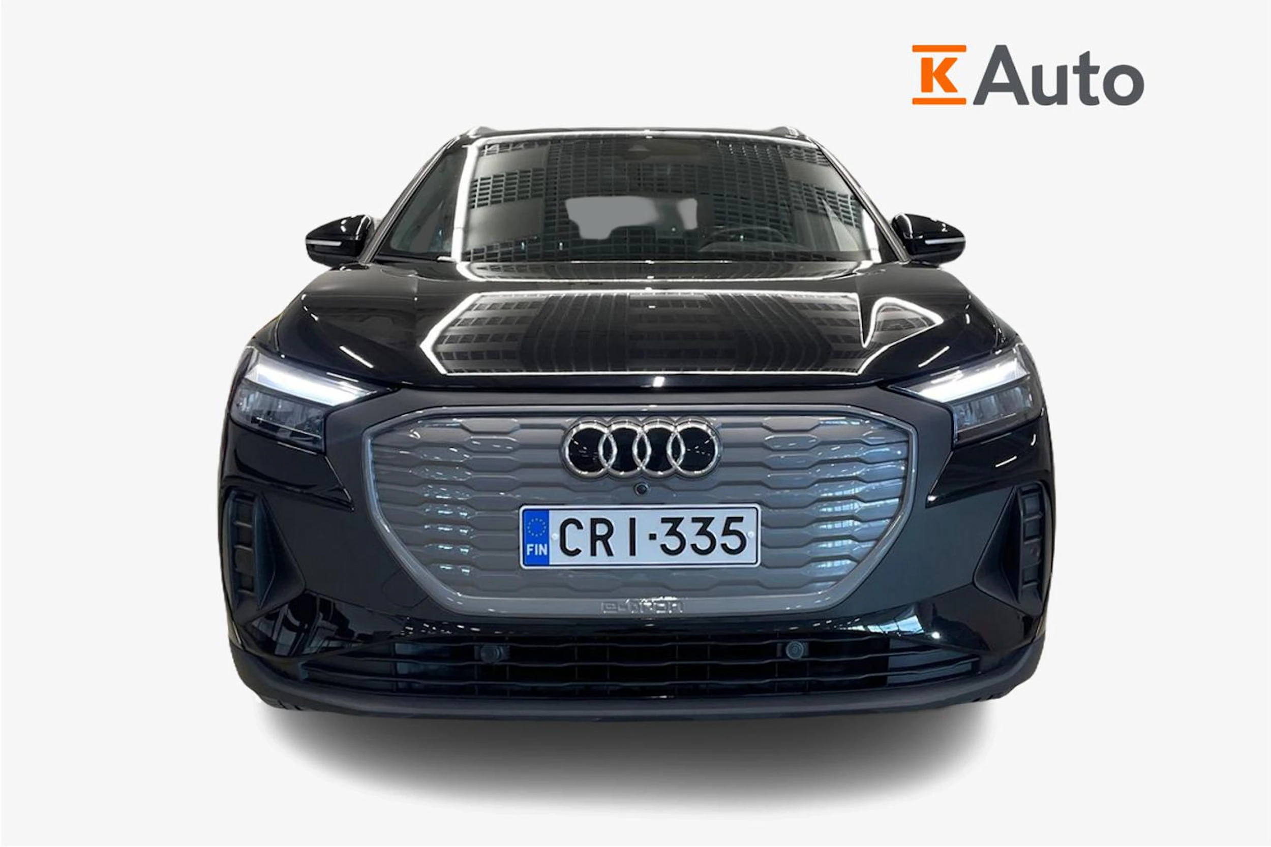 musta Audi Q4 e-tron 2023 kuva 5.