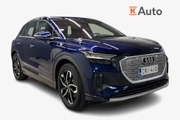 sininen Audi Q4 e-tron 2023 kuva 1.