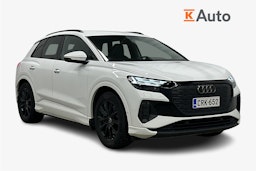 valkoinen Audi Q4 e-tron 2023 kuva 1.