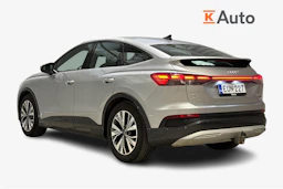 met. harmaa Audi Q4 e-tron 2023 kuva 3.