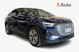 sininen Audi Q4 e-tron 2023 kuva 1.
