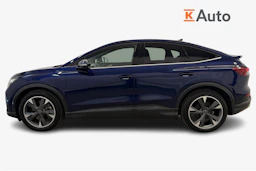 sininen Audi Q4 e-tron 2023 kuva 5.