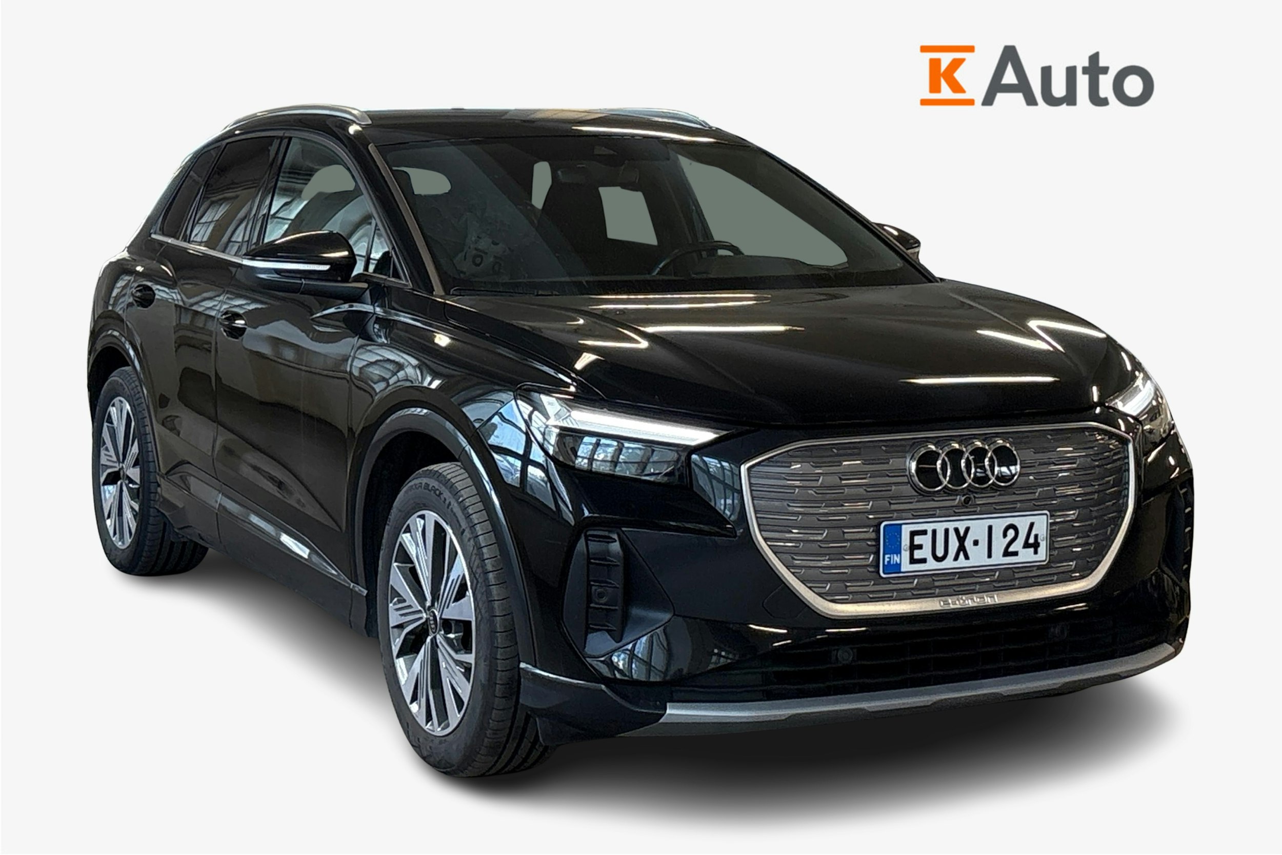 musta Audi Q4 e-tron 2023 kuva 1.