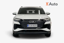 Valkoinen Audi Q4 e-tron 2023 kuva 4.
