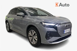 Harmaa Audi Q4 e-tron 2023 kuva 1.