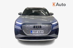 Harmaa Audi Q4 e-tron 2023 kuva 4.