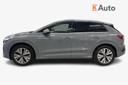 Harmaa Audi Q4 e-tron 2023 kuva 5.