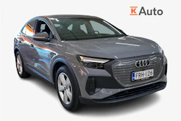 harmaa Audi Q4 e-tron 2023 kuva 1.