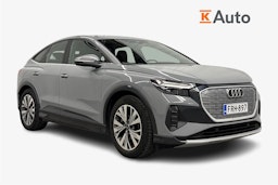 harmaa Audi Q4 e-tron 2023 kuva 1.