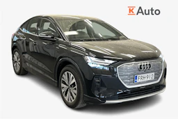 musta Audi Q4 e-tron 2023 kuva 1.