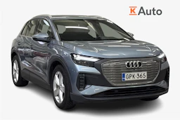 sininen Audi Q4 e-tron 2023 kuva 1.
