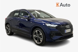 sininen Audi Q4 e-tron 2023 kuva 1.