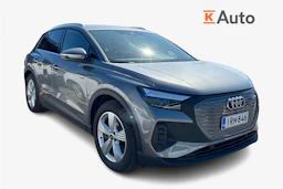 Harmaa Audi Q4 e-tron 2023 kuva 1.