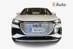 valkoinen Audi Q4 e-tron 2023 kuva 4.