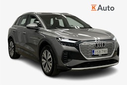 harmaa Audi Q4 e-tron 2023 kuva 1.