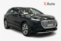 musta Audi Q4 e-tron 2023 kuva 1.