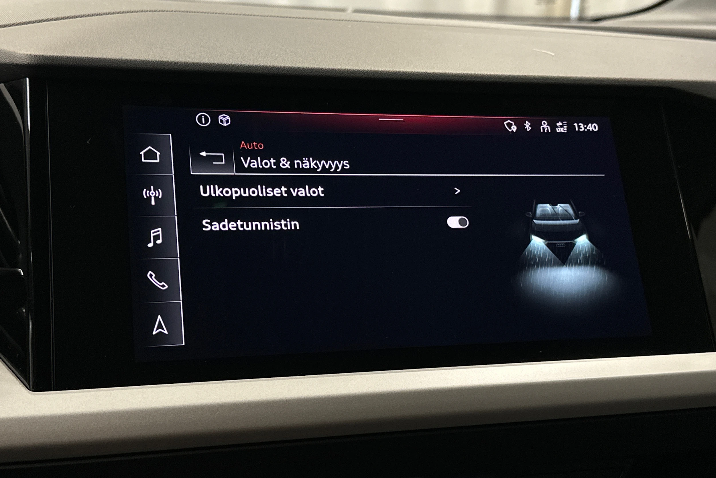 musta Audi Q4 e-tron 2023 kuva 24.