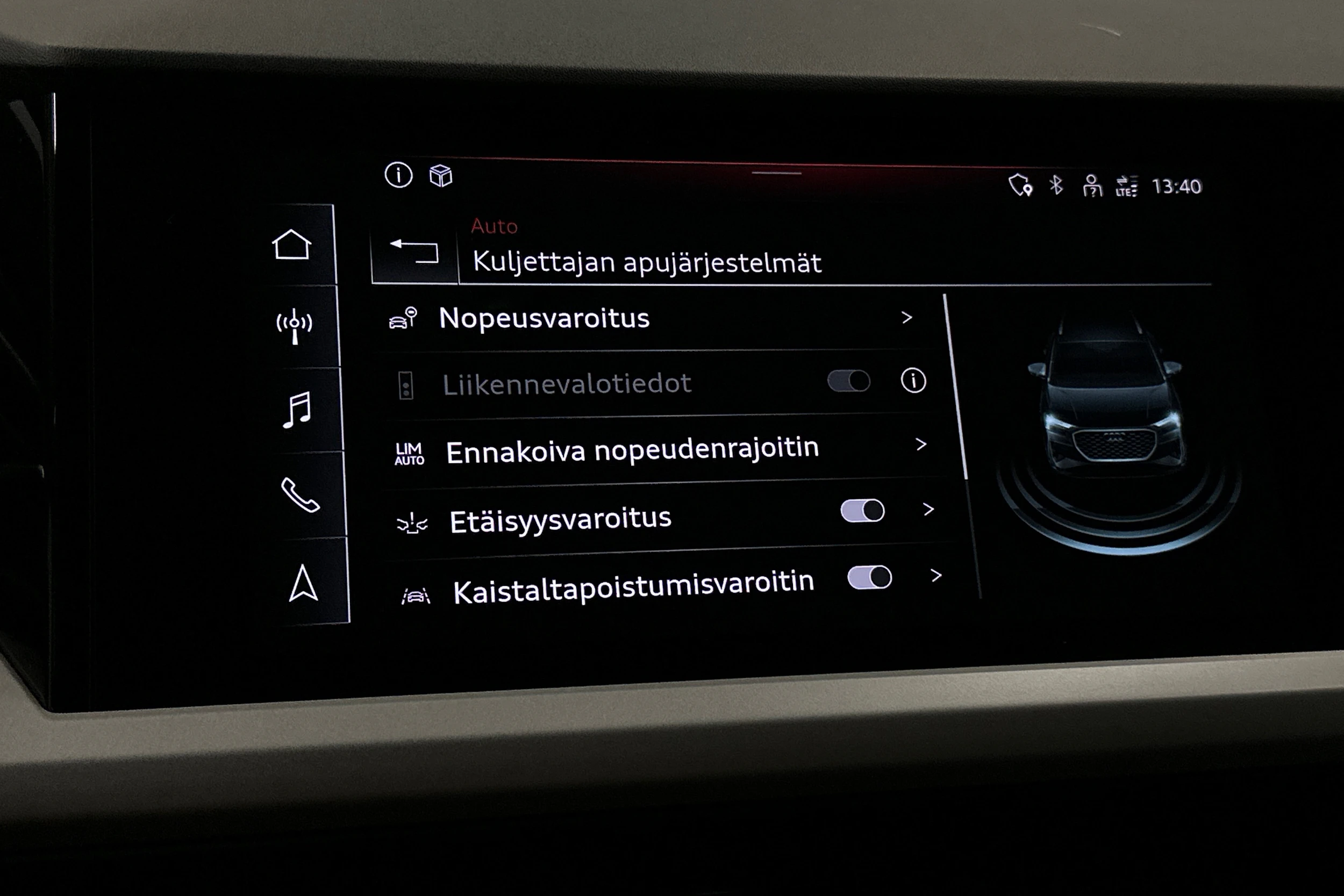 musta Audi Q4 e-tron 2023 kuva 25.