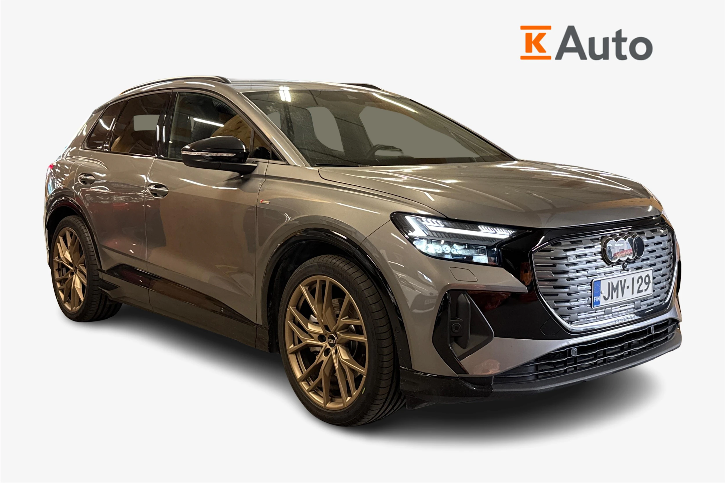 harmaa Audi Q4 e-tron 2023 kuva 1.