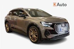 harmaa Audi Q4 e-tron 2023 kuva 1.
