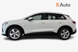 valkoinen Audi Q4 e-tron 2023 kuva 5.