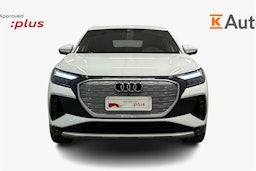 valkoinen Audi Q4 e-tron 2023 kuva 4.