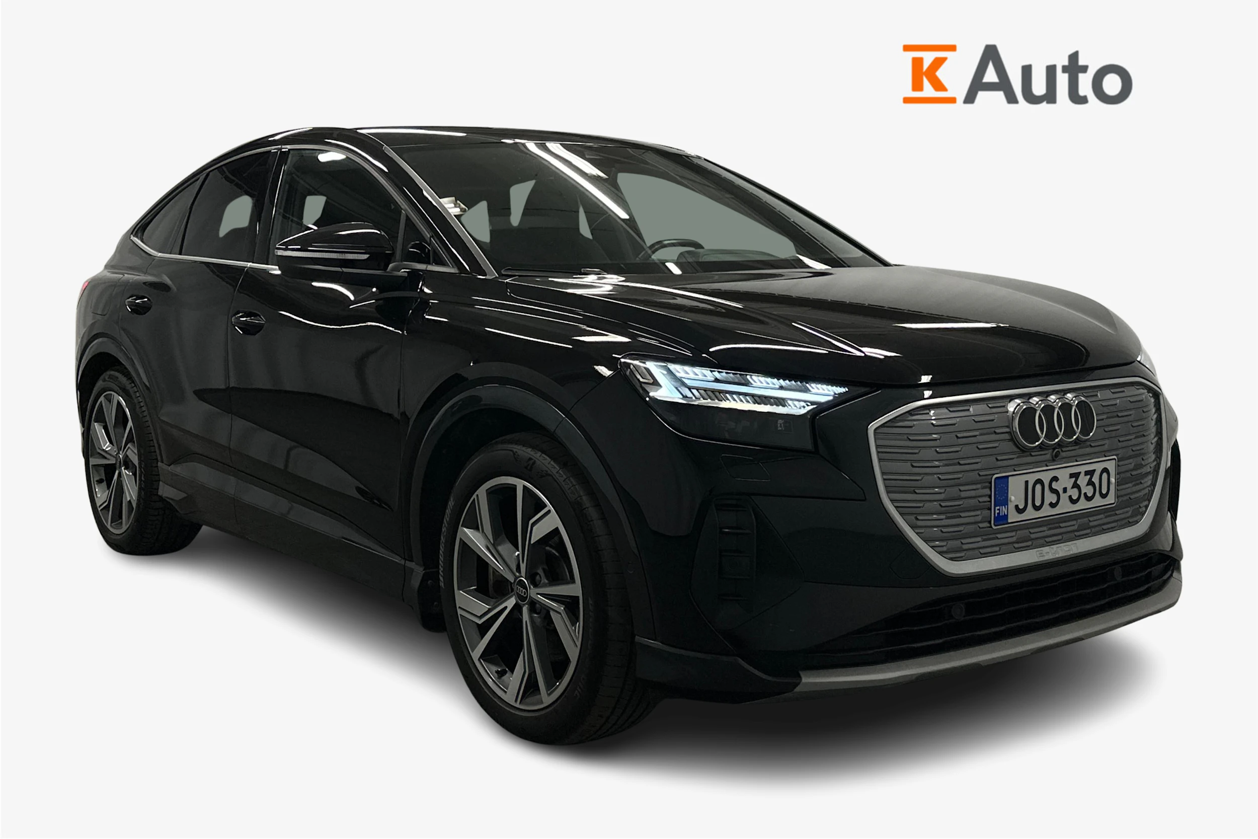 musta Audi Q4 e-tron 2023 kuva 1.