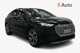 musta Audi Q4 e-tron 2023 kuva 1.