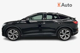 musta Audi Q4 e-tron 2023 kuva 7.