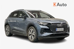 Sininen Audi Q4 e-tron 2023 kuva 1.