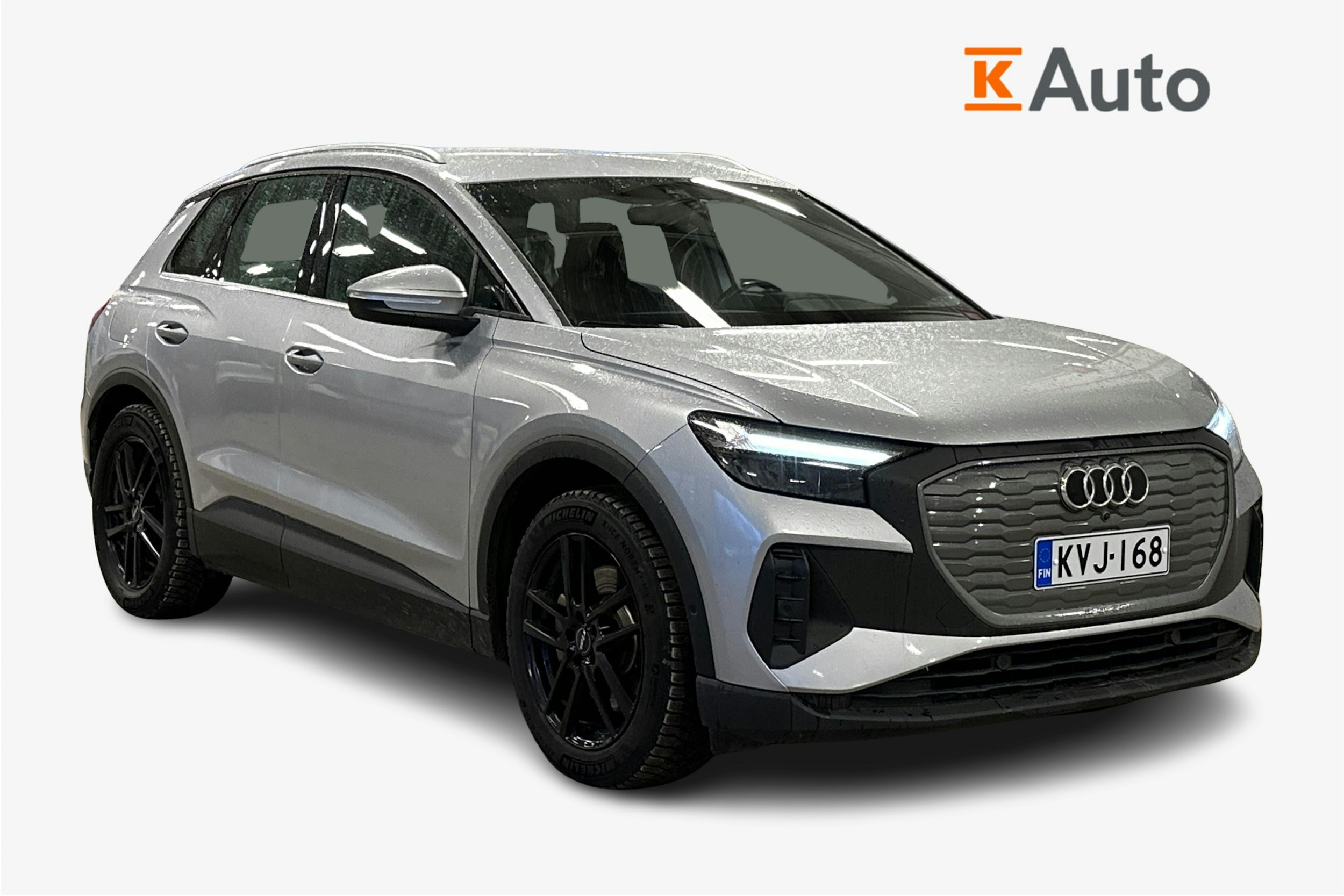 harmaa Audi Q4 e-tron 2023 kuva 1.