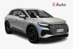 harmaa Audi Q4 e-tron 2023 kuva 1.