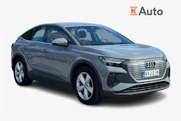 harmaa Audi Q4 e-tron 2023 kuva 1.
