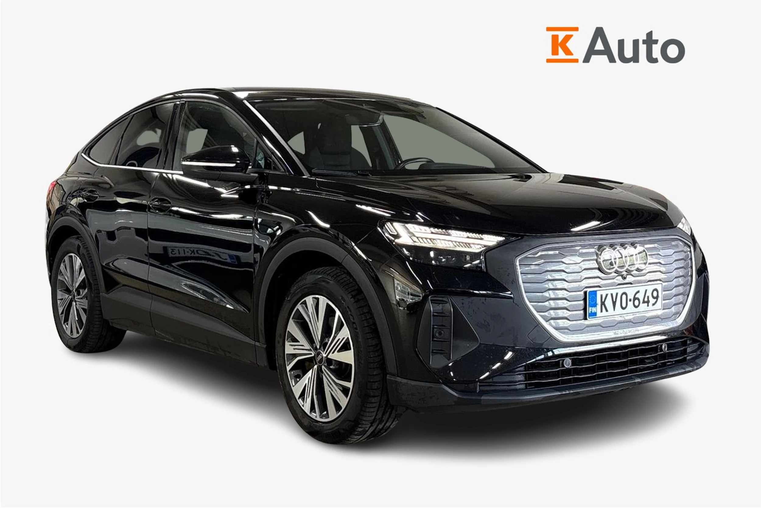 Musta Audi Q4 e-tron 2023 kuva 1.