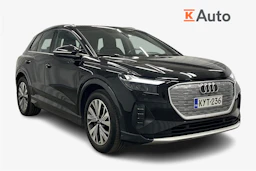 musta Audi Q4 e-tron 2023 kuva 1.